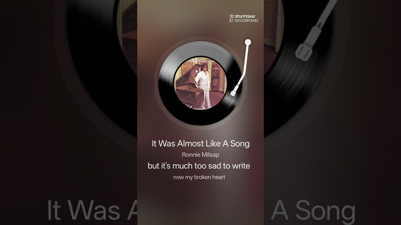 It Was Almost like a Song