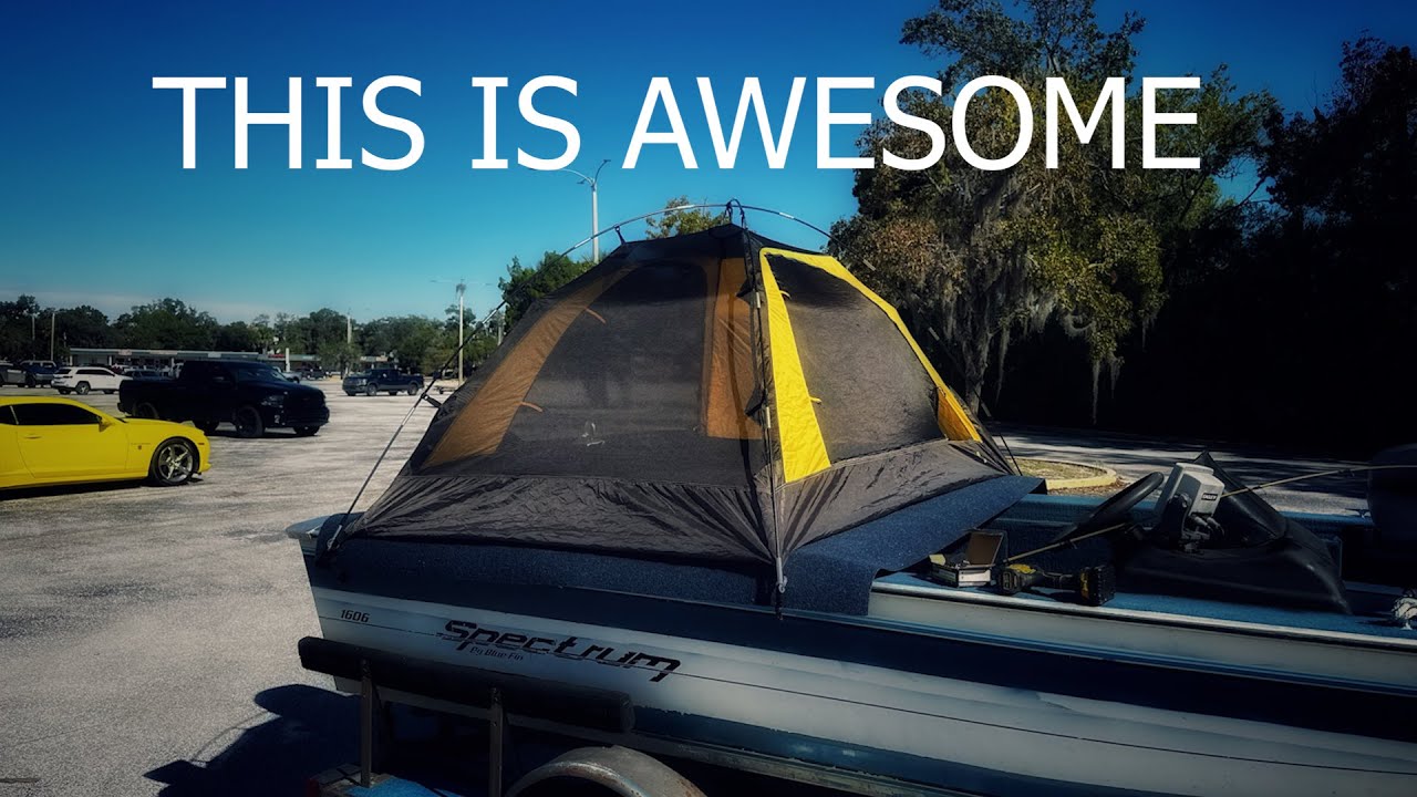 ПРЕВРАТИТЕ СВОЮ РЫБОЛОВНУЮ ЛОДКУ В КЕМПИНГОВУЮ МАШИНУ. ДЕРЖИТЕСЬ НЕ НА ЗЕМЛЕ, А НА ВОДЕ.