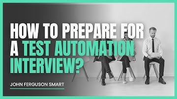 How Should You Prepare for a Test Automation Interview? | Serenity Dojo TV