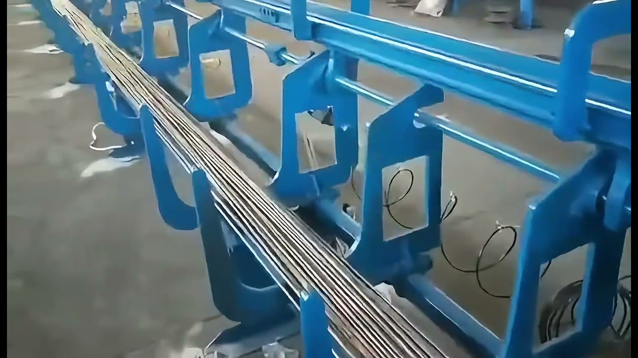 5-12mm Steel Wire Straightener and Cutter processing smooth round bar