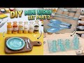 How to Make Mini Chopping Board, Knife & Chimta | DIY Mini Kitchen Series
