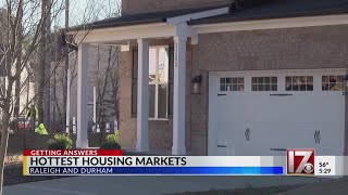 Raleigh, Durham make list of hottest housing markets in the U.S.