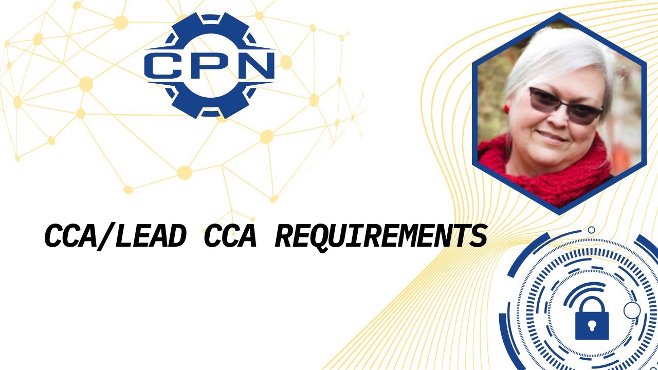 Step-by-Step Workshop on CCA and Lead CCA Requirements Submission - YouTube