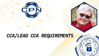 Step-by-Step Workshop on CCA and Lead CCA Requirements Submission