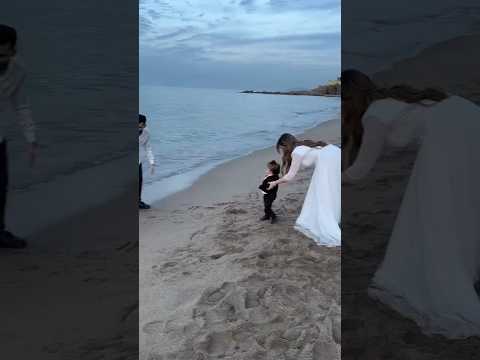 تصوير على شط البحر لوفلي ميلي اديمو و فتاح   ميليسا ترند