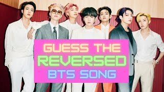 [KPOP GAME] GUESS THE REVERSED BTS SONG (HARD) screenshot 4