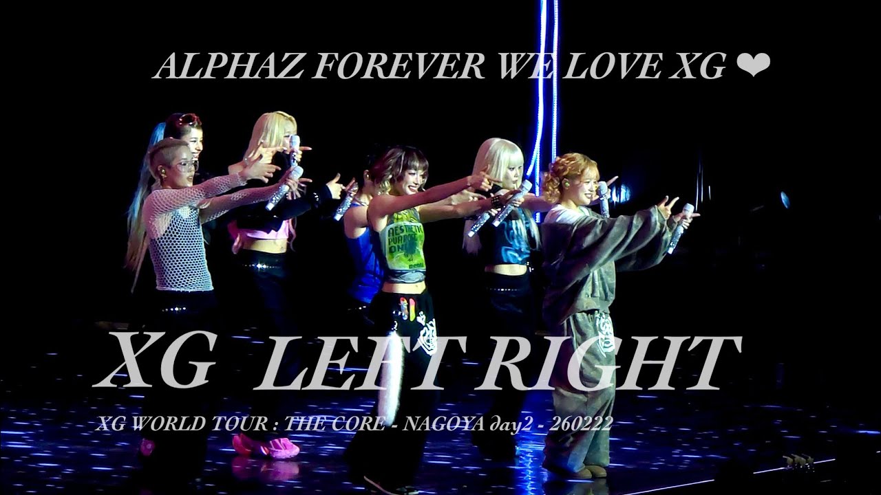 LEFT RIGHT - XG WORLD TOUR 