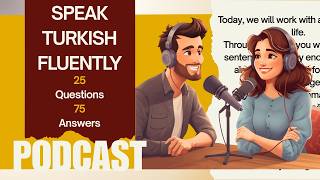 1 Hour Learn Turkish Podcast: 25 Real-Life Job Interview Scenarios | Shadowing Practice | A2–B2 screenshot 4