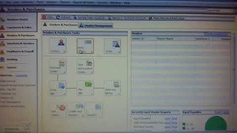 vendor and purchase lecture 3 peachtree software