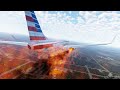 Terrifying Footage: American Airlines B737 Engine Catches Fire at John Glenn Columbus Airport