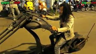 Vespa Gembel Unik dan Lucu || limousinn indonesia