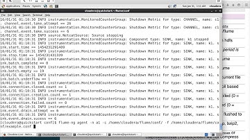 Hadoop Certification - CCA - Flume - Using HDFS Sink