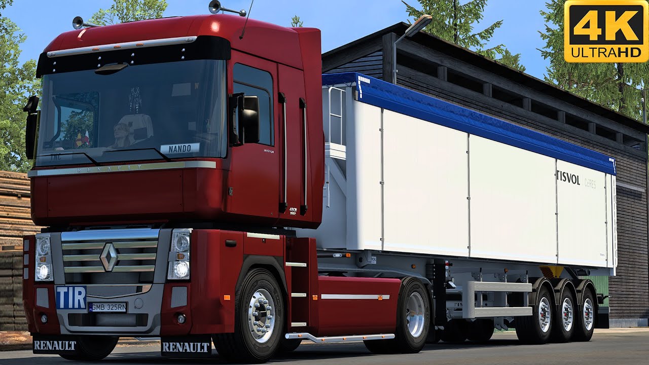 Steam Community Video Ts Pc Ets2 4k Pomezania Renault Magnum 480 Gonty Grobelno