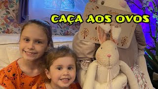 CAÇA AOS OVOS - PÁSCOA 2024 | LIKE LARI E VI