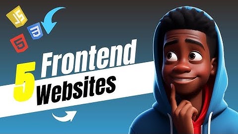 5 Frontend website every frontend developer should know #coding foryoupage #foryou 