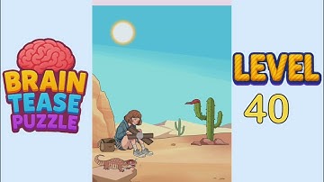 Brain tease puzzle level 40 Walkthrough Solution