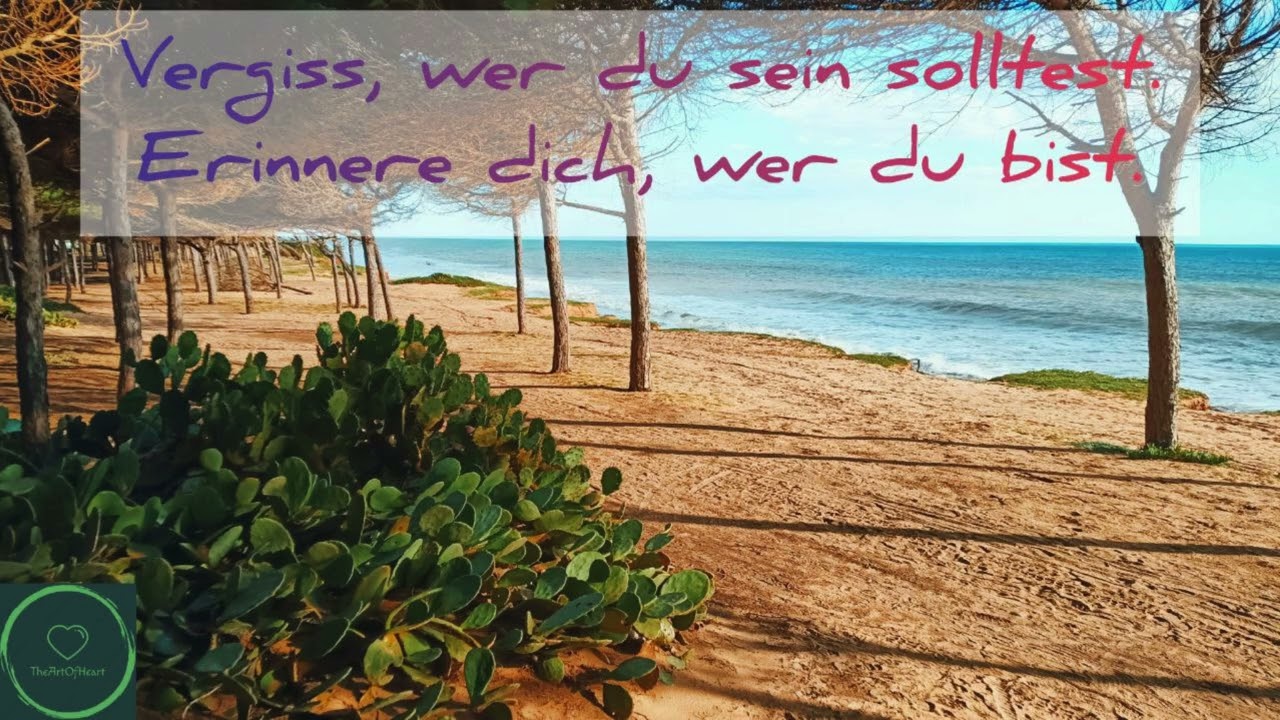 Wer du wirklich bist - Deutschrock Song über Selbstfindung und innere Stärke