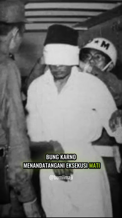 Bung Karno Menangis Saat Menandatangani Eksekusi Mati Kartosuwiryo