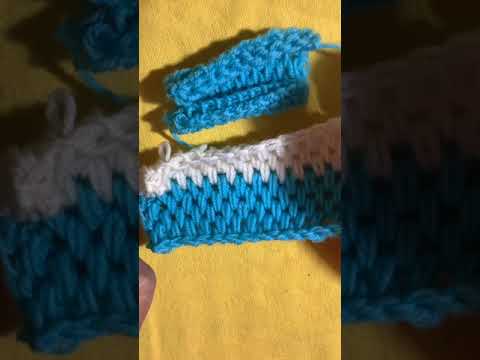 Introduction to Modified Tunisian Full Stitch