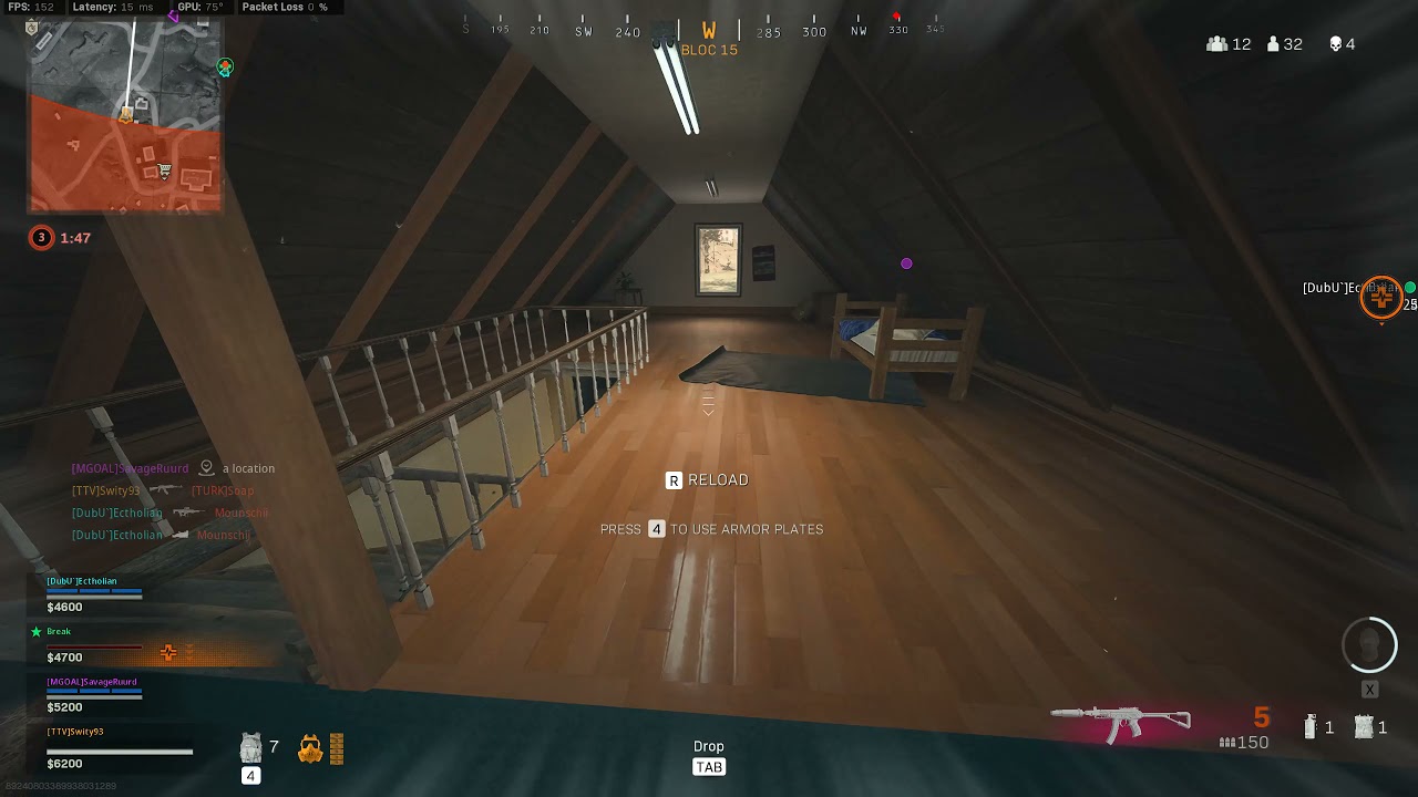 Quick 3 v 1 with some good movement in Warzone