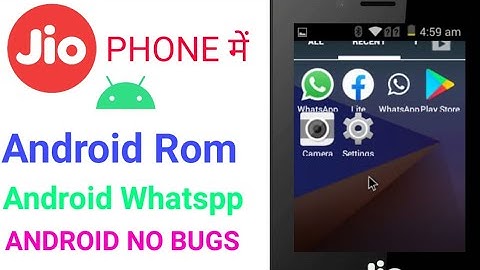 JIO PHONE NEW ANDROID ROM || APPS REVIEW F220B