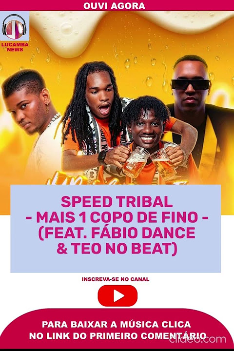 Speed Tribal Mais 1 Copo De Fino feat Fábio Dance & Teo No Beat