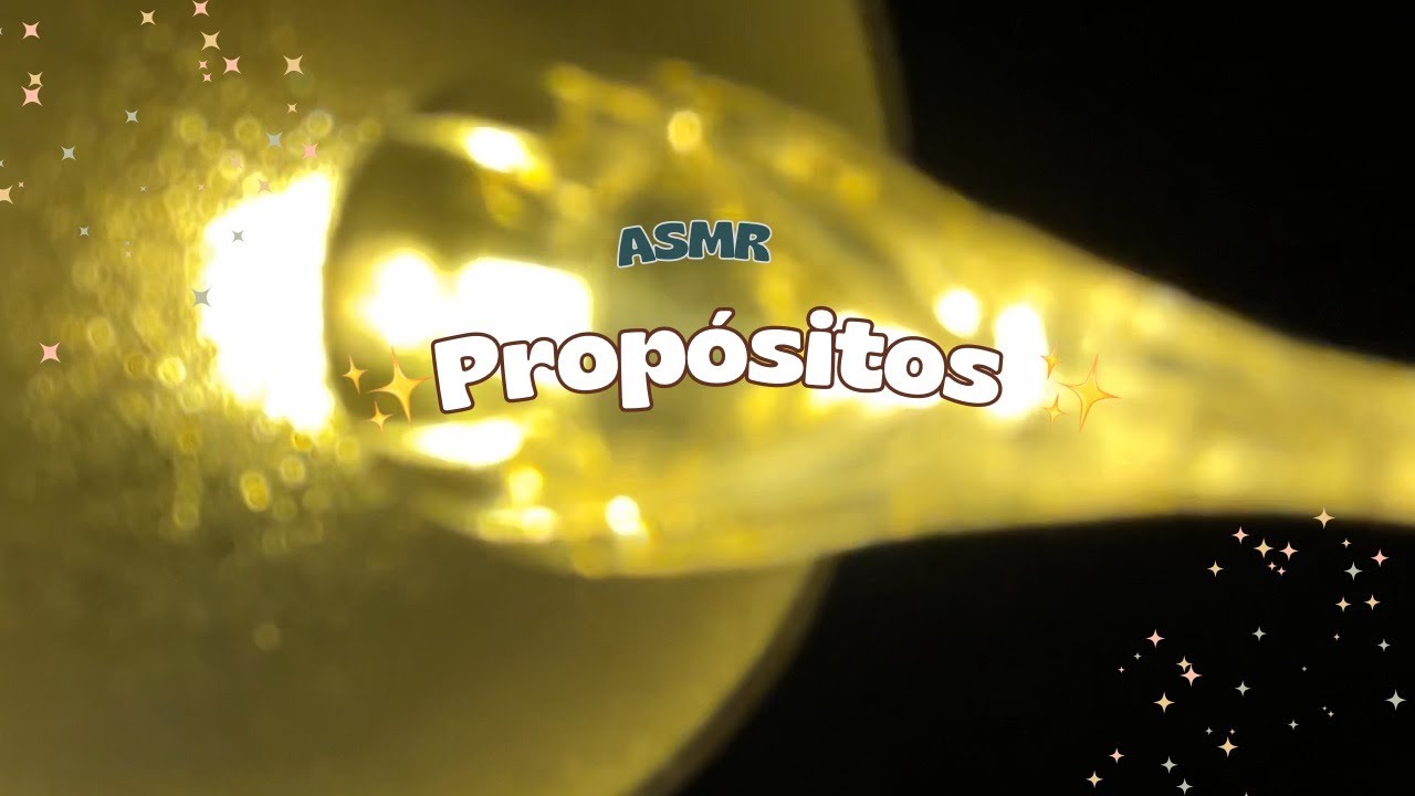 Asmr de muy baja calidad ✨pero te ayudo con tus propósitos de año nuevo✨