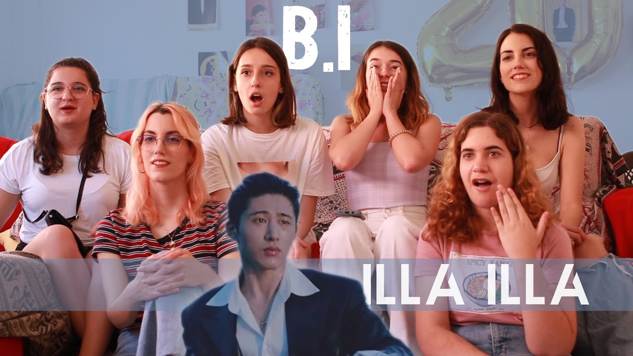 B.I 비아이 - '해변 (illa illa)' M/V | Spanish college students REACTION (ENG SUB)