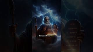 Exodus 20:4 Moses and the Second Commandment