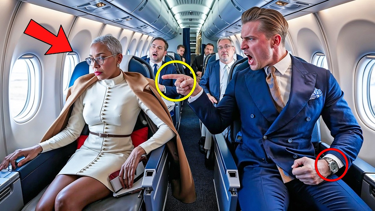 Entitled Flyer Humiliates Black Woman — The Cabin Goes Silent After One Sentence