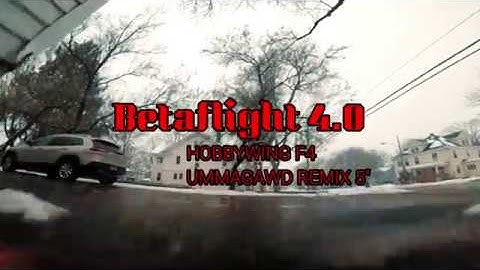 BETAFLIGHT 4.0 TEST RIP