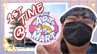 ✨ Artist Alley Vlog 03✨ First time at Mini Art Mart (Silent Vlog Edition!) Japantown and KBBQ!