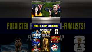 Possible semi finalists of FIFA World Cup 2026. #fifaworldcup2026