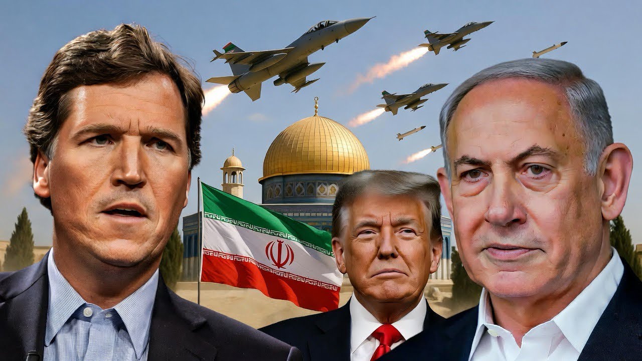 تاكر كارلسون يكشف أسرار الحرب الدينية ضد إيران .. هدم المسجد الأقصى وبناء الهيكل وحرب عالمية مدمرة