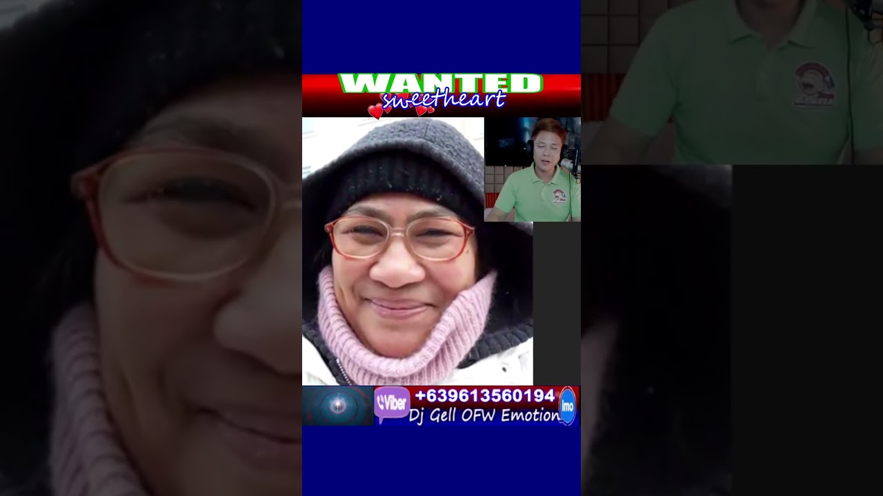 Live Now : Wanted Sweetheart with DJ Gell OFW Emotion Tv.Radio / March 05, 2026 / 7-10PM