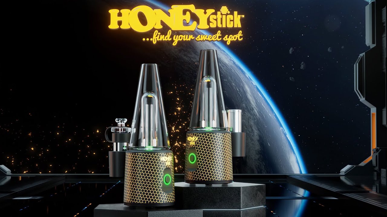 HoneyStick Ripper E Rig for Dabs and Herbs