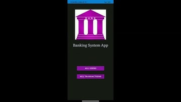 Basic Banking App  | The Sparks Foundation Internship | Web & Mobile Development Task #2 | Android