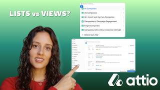 Attio Lists vs Views: When to Use Each