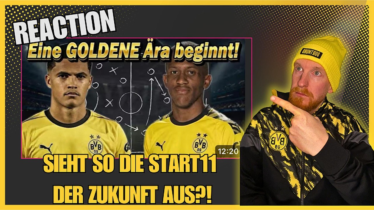 Reaction I 😍 Jung und Hungrig - Ist DAS die Start11 des BVB der Zukunft? @football4life_1993