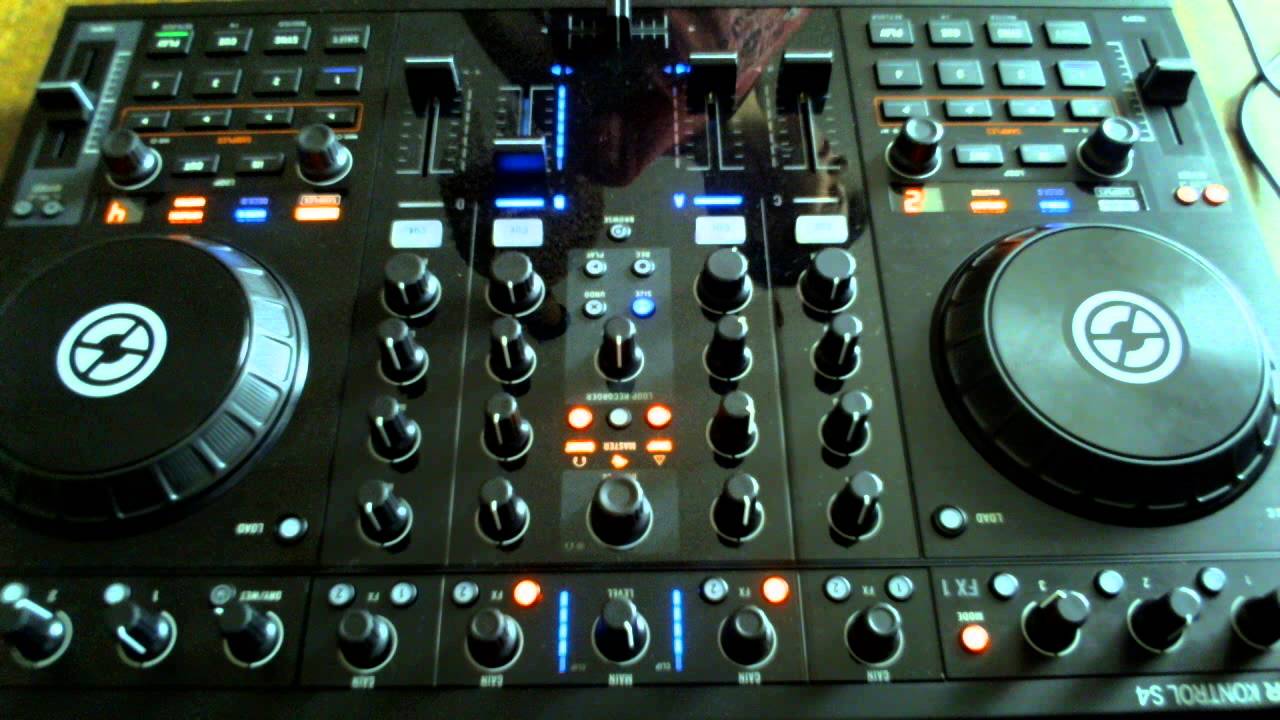 Test Traktor Kontrol S4 C Mappingom Ot S4 Mk2 V 1 0 0 Youtube