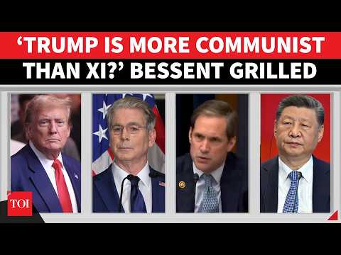 ‘Trump Most Communist President Ever’: Jim Himes Stuns Bessent With Iran War Bomb; WH Panics | Watch