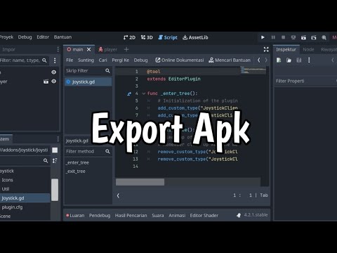 Tutorial Export Project Godot Ke Apk Tanpa Pc - YouTube