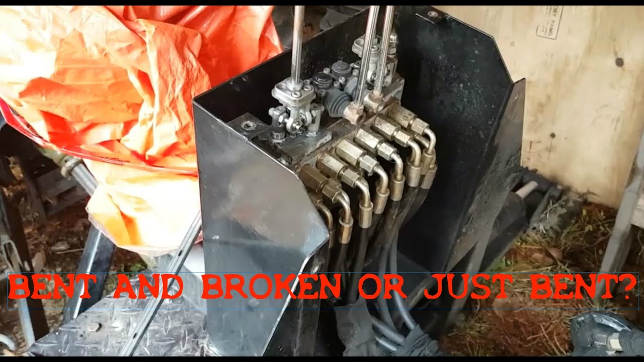Repairs to new backhoe YouTube