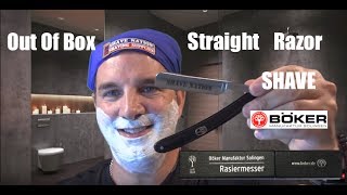 Out of Box Shave: Böker Shave Nation Straight Razor