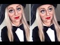 Ventriloquist Doll Makeup Tutorial! How to create Large Doll Eyes