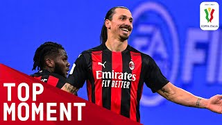 Ibrahimović Opens the Scoring Against Inter! | Inter 2-1 Milan | Top Moment | Coppa Italia 2020/21