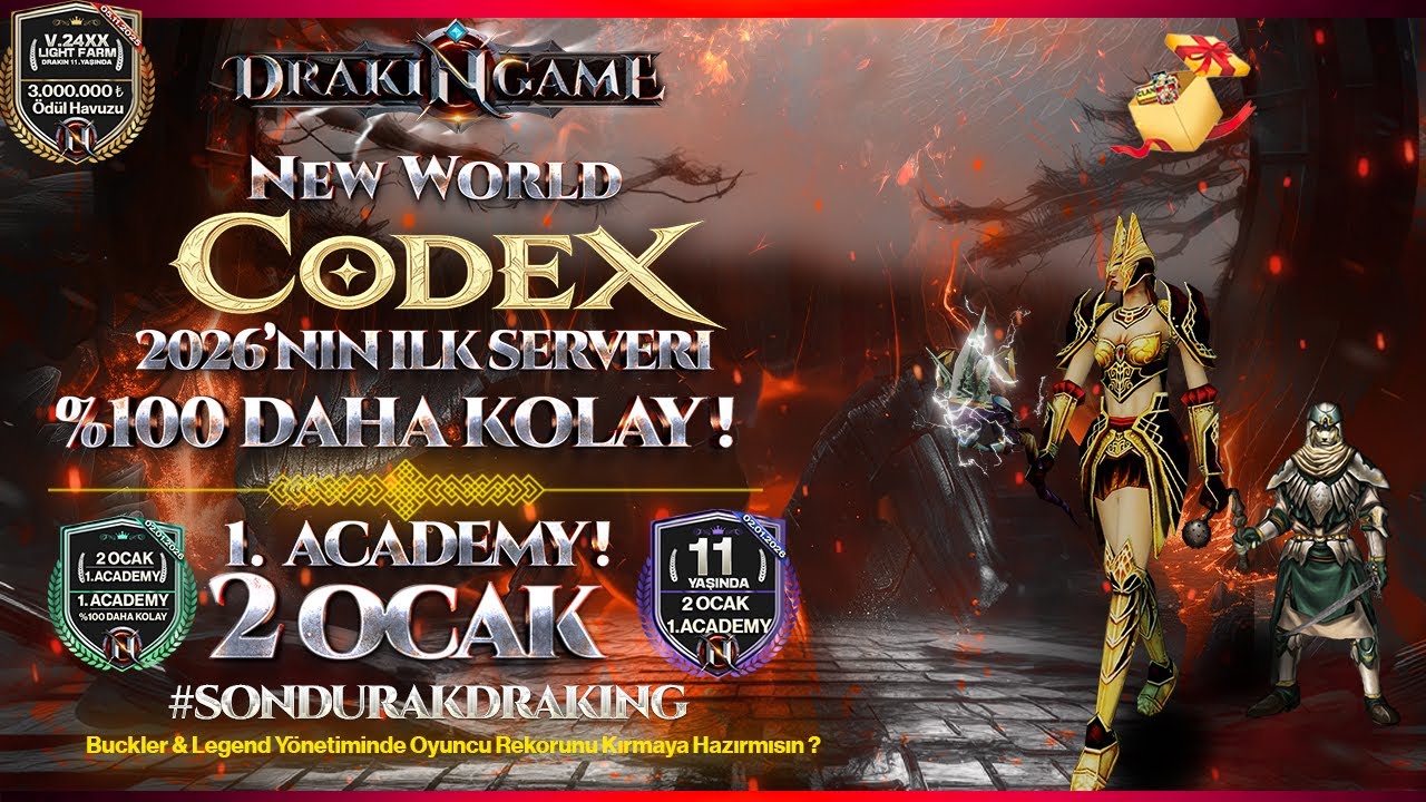 DRAKINGAME CODEX BİRLEŞTİ - 45 GÜNÜ GERİDE BIRAKTIK - CSW ETKİNLİĞİ