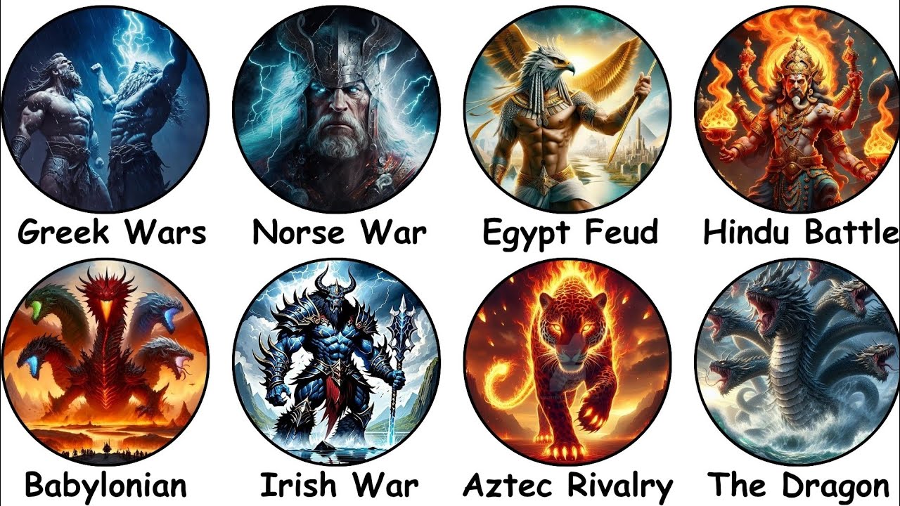 Every War Between Gods Explained in 20 Minutes