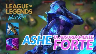 ASHE TA QUEBRADA COM OS NOVOS ITENS / League of Legends Wild Rift