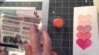 Creating a stencil with Fiskars thick punch